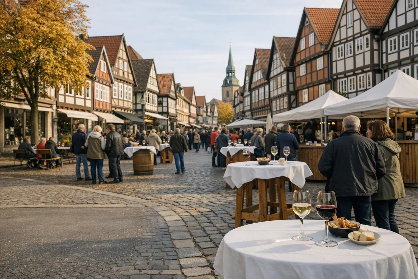 Celle med Hildesheim Vinfestival - 4 dagar