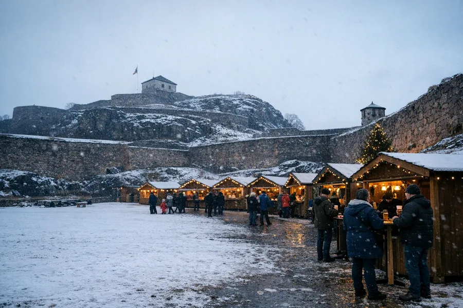 Fredriksten Julmarknad - 1 dag