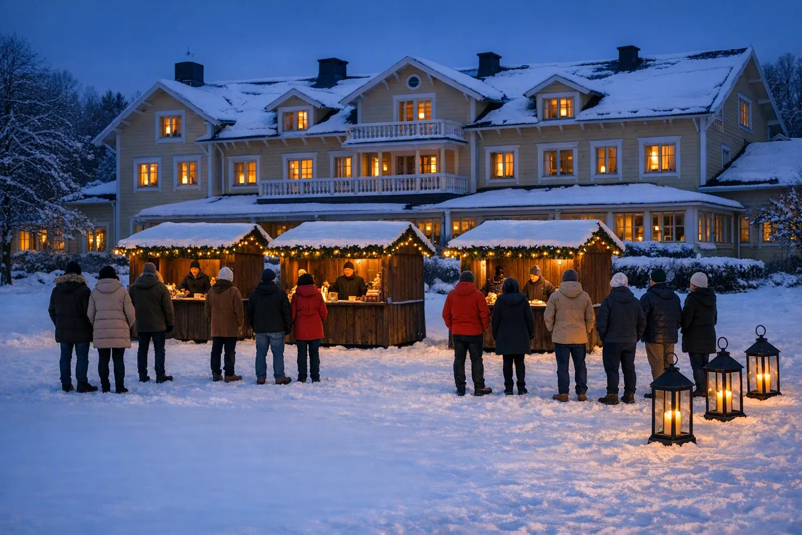 Sparesa Lundsbrunn med julmarknad - 2 dagar